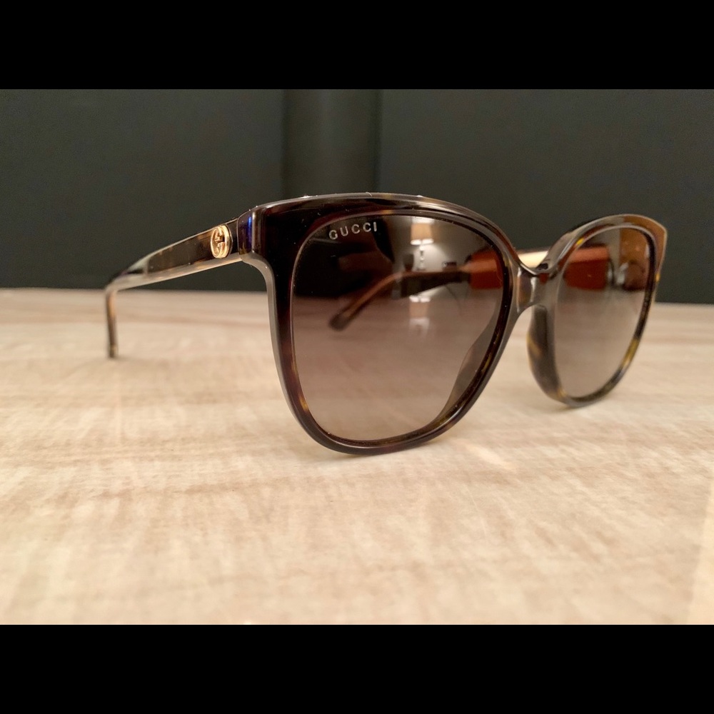 Gucci Tortoise Sunglasses
